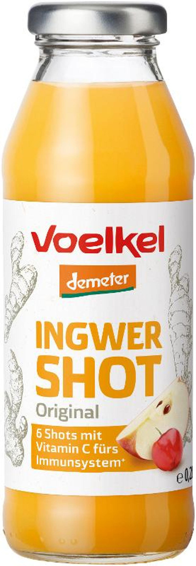 Produktfoto zu Shot Ingwer  0,28l