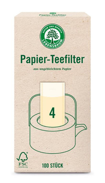 Produktfoto zu Teefilter aus Papier