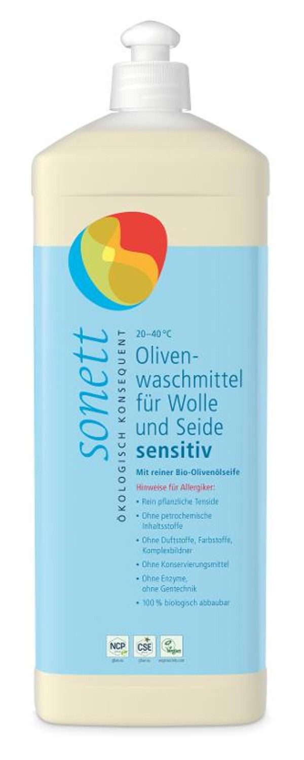 Produktfoto zu Olivenwaschmittel sensitiv