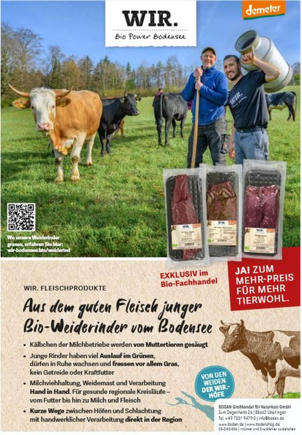Produktfoto zu Weiderind-Minutensteak WIR