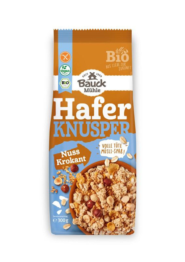 Produktfoto zu Hafer Knuspermüsli Nuss Krokant