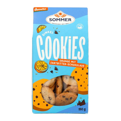 Produktfoto zu Dinkel-Schoko-Orange-Cookies