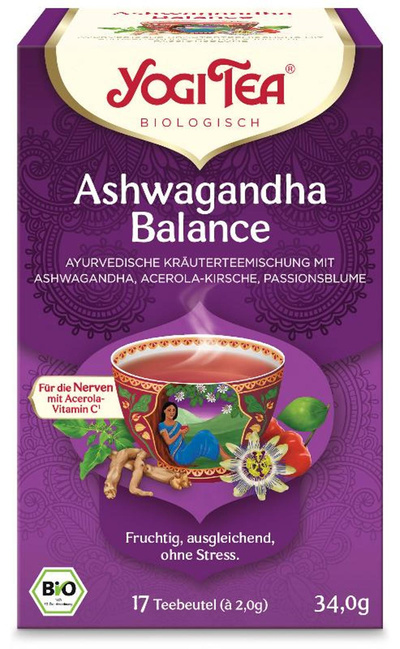 Produktfoto zu Yogi Tee Ashwagandha Balance