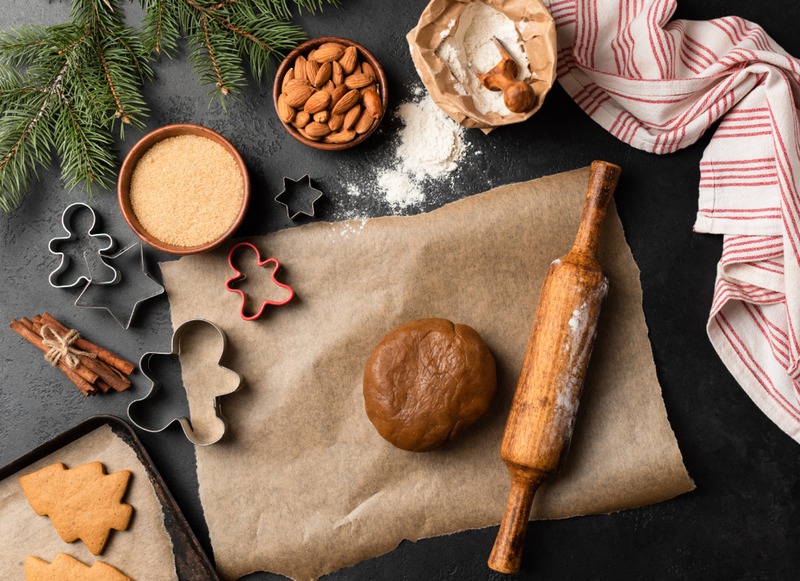 Backzutaten Weihnachtsbäckerei
