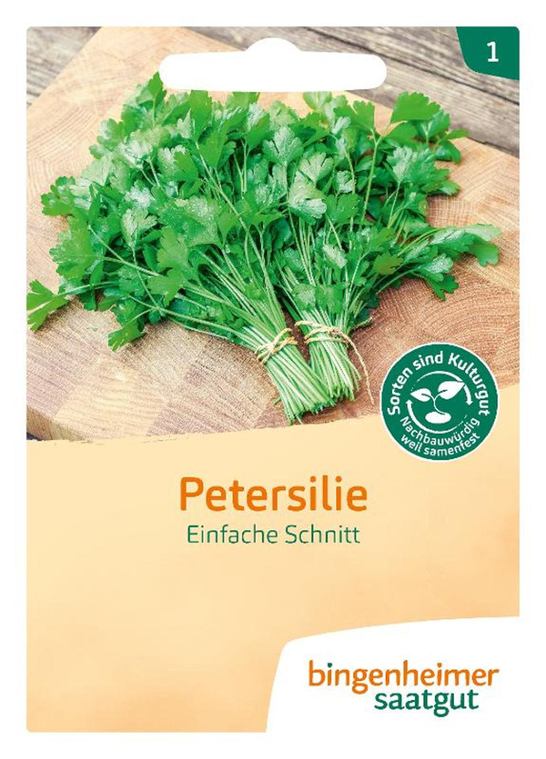 Produktfoto zu Saatgut Glatte-Petersilie