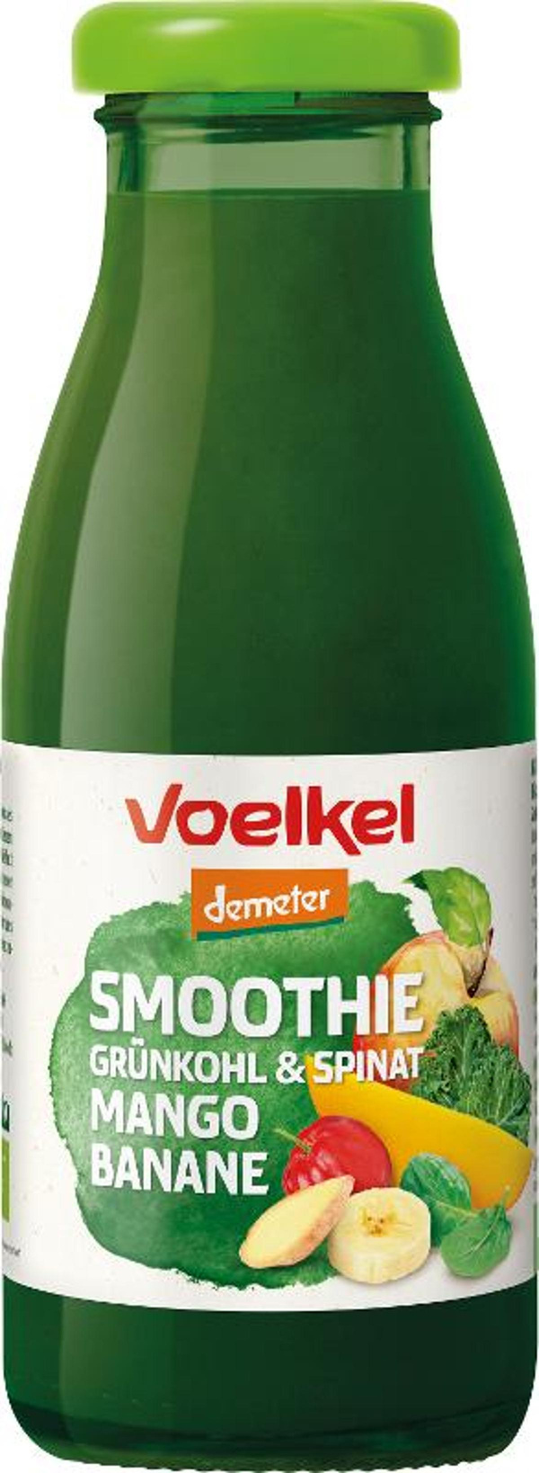 Produktfoto zu Grüner Smoothie Mango-Grünkohl