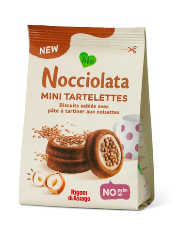 Produktfoto zu Nocciolata Mini Tartelettes Bi