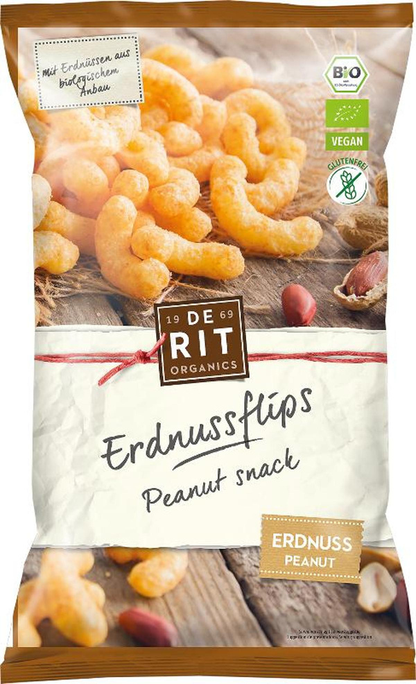 Produktfoto zu Erdnuss-Flips DeRit