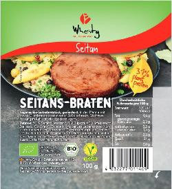 Produktfoto zu WHEATY Seitans-Braten vegan