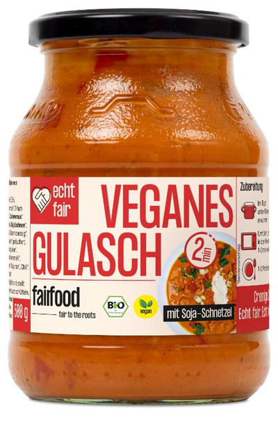 Produktfoto zu Gulasch vegan FairTrade