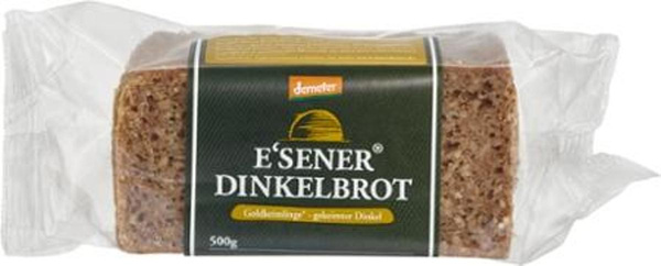 Produktfoto zu E`sener Dinkelbrot DEMETER