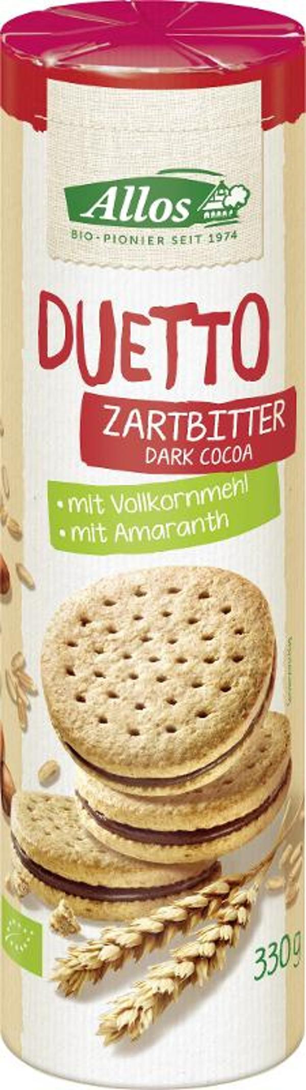 Produktfoto zu Doppelkeks Duetto Zartbitter