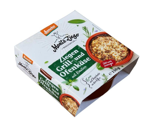Produktfoto zu Ziegen Grill-&Ofenkäse Kräuter