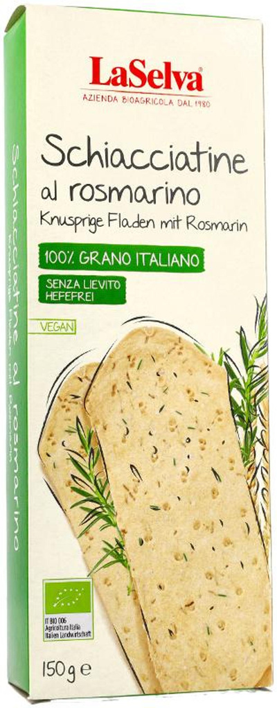 Produktfoto zu Schiacciatine al rosmarino- Knusprige Fladen Rosmarin