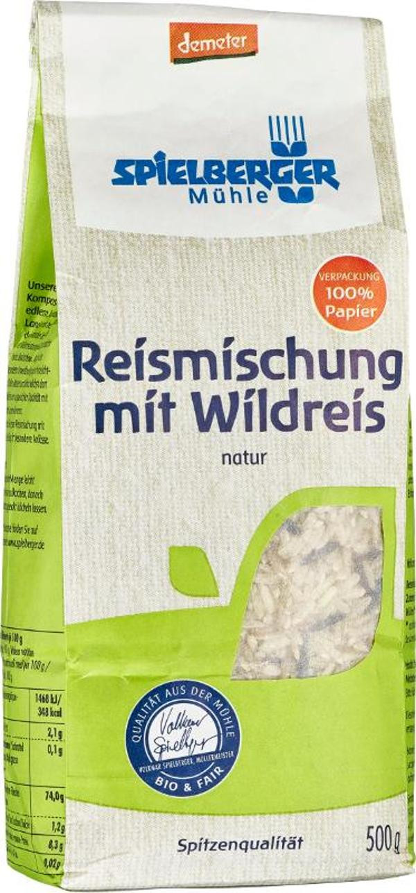 Produktfoto zu Reismischung mit Wildreis,natur