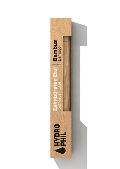 Produktfoto zu Zahnbürsten Etui Bambus