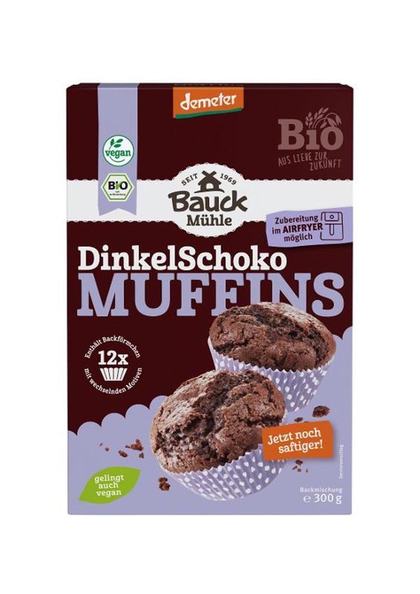 Produktfoto zu Backmischung DinkelSchoko-Muffins