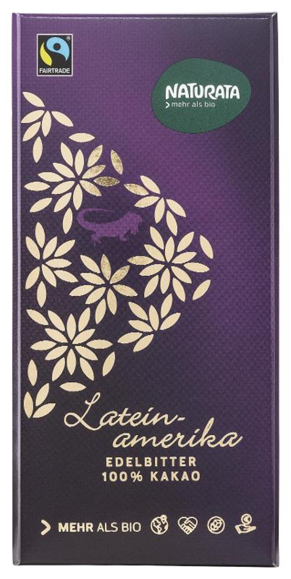 Produktfoto zu Edelbitterschokolade Lateinamerika