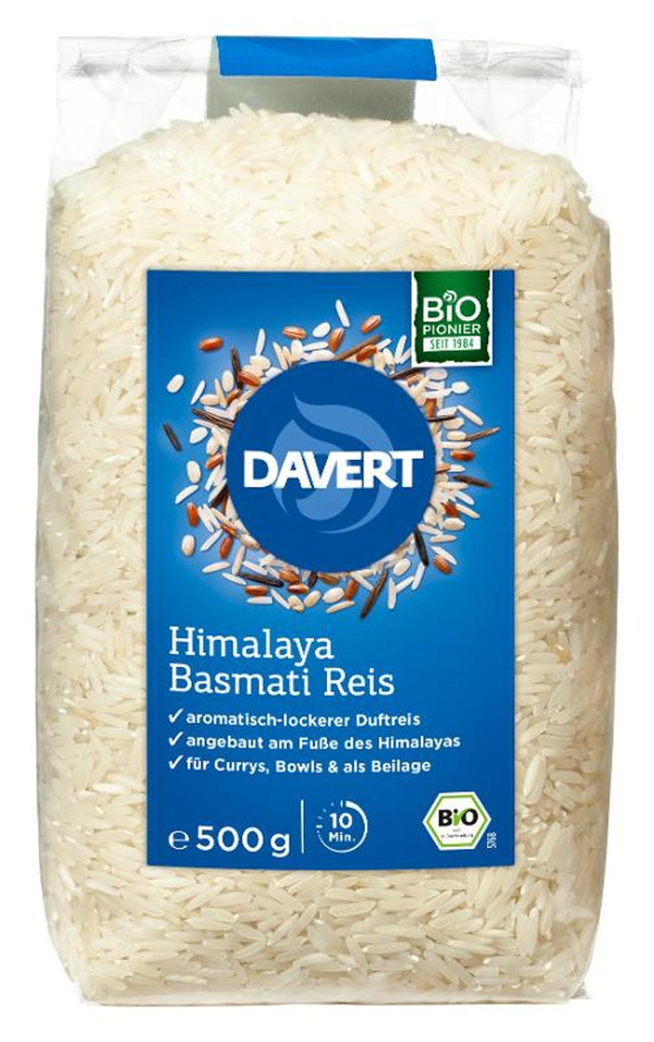 Produktfoto zu Himalaya Basmati Duftreis Langkorn weiß