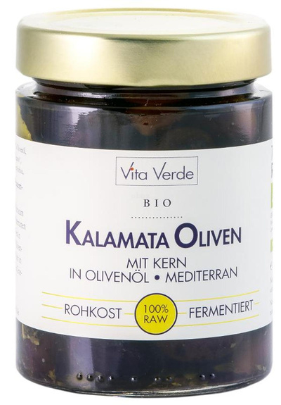 Produktfoto zu Kalamata Oliven in Olivenöl