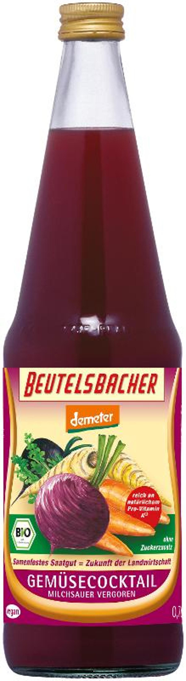 Produktfoto zu Gemüsecocktail , milchsauer