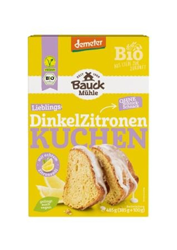 Produktfoto zu Backmischung Zitronenkuchen