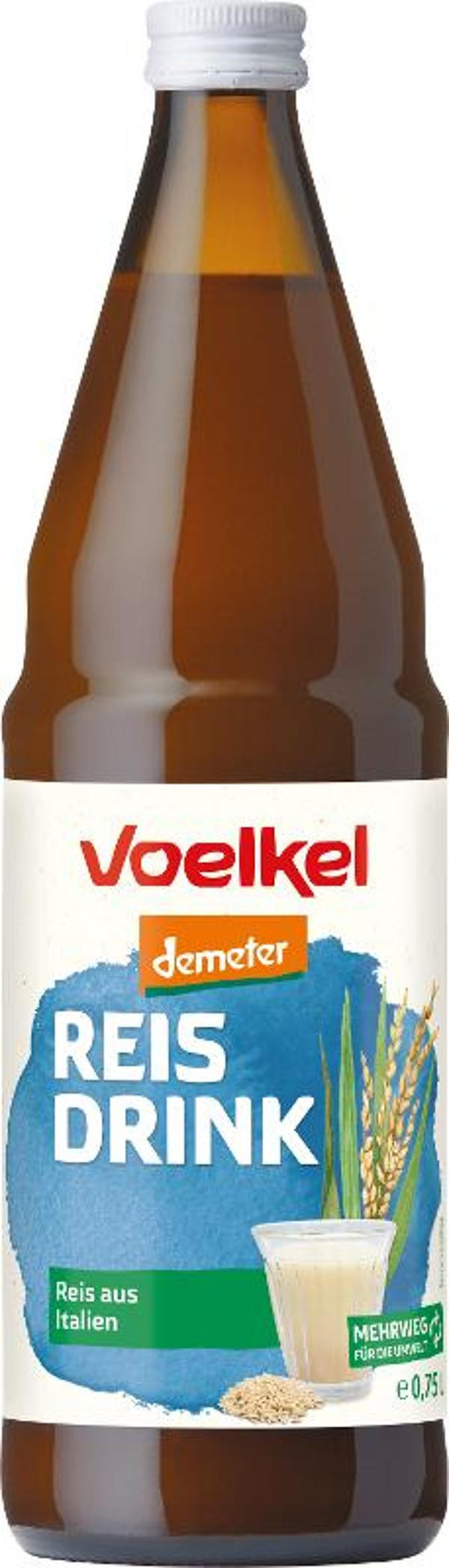 Produktfoto zu Reisdrink DEMETER Flasche