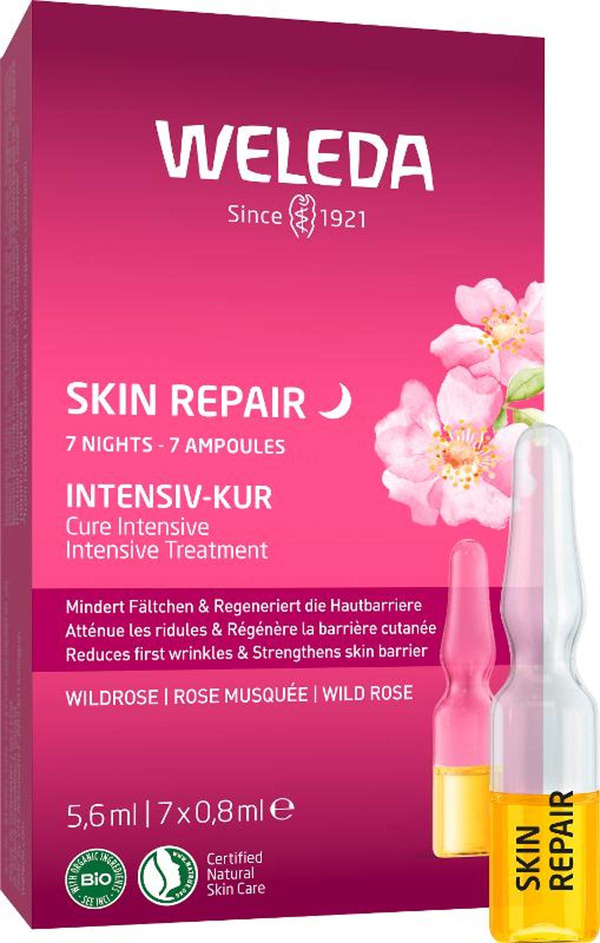 Produktfoto zu Intensiv Kur Skin Repair-Wildrose&Weißer Tee 7St.