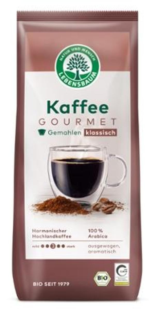 Produktfoto zu Gourmet-Kaffee gemahlen