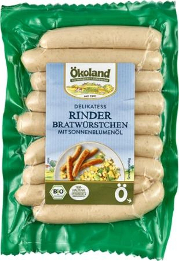 Produktfoto zu Rinderbratwürstchen Delikatess