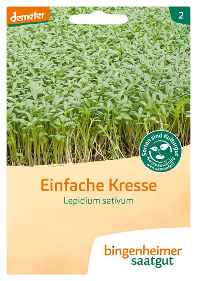 Produktfoto zu Saatgut Kresse Einfache
