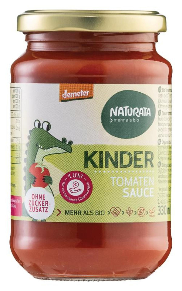 Produktfoto zu Kinder-Tomatensauce Naturata
