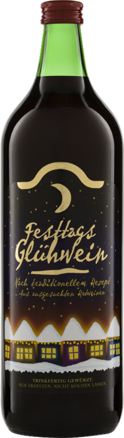 Produktfoto zu Festtagsglühwein rot 10% Vol