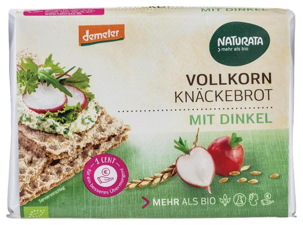 Produktfoto zu Knäckebrot mit Dinkel