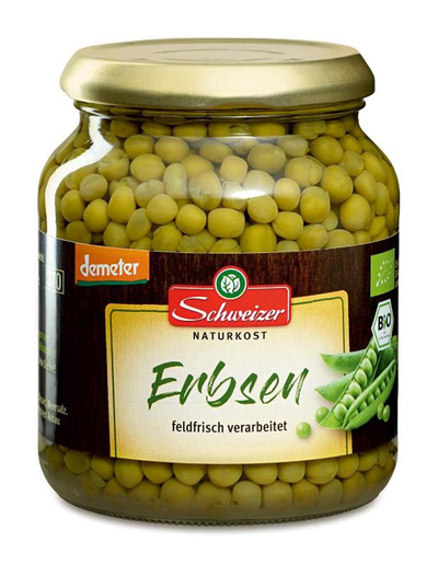 Produktfoto zu Erbsen im Glas
