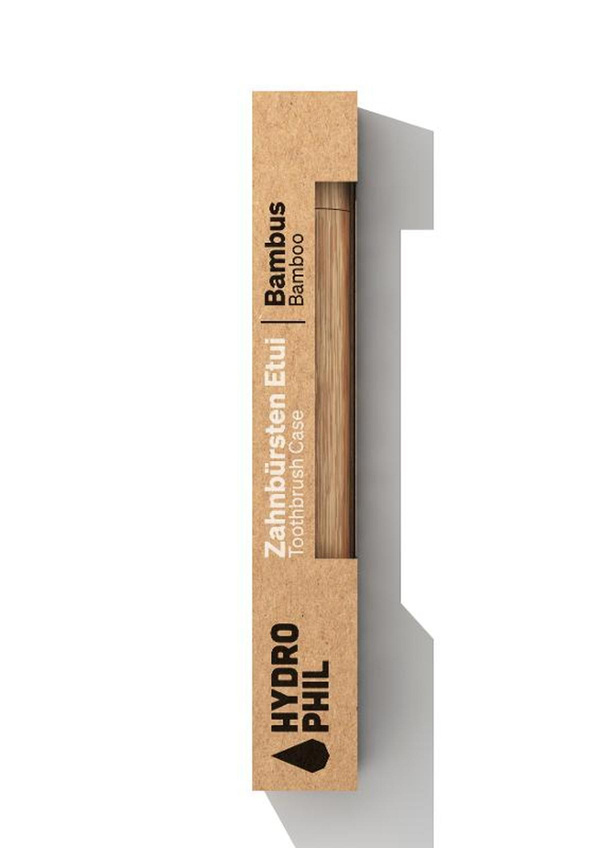Produktfoto zu Zahnbürsten Etui Bambus