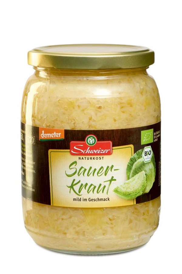 Produktfoto zu Sauerkraut im Glas DEMETER