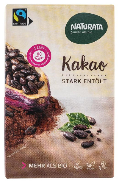 Produktfoto zu Kakaopulver, stark entölt