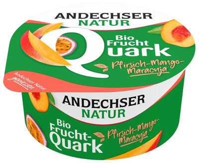 Produktfoto zu Fruchtquark Pfirsich-Mango-Maracuja