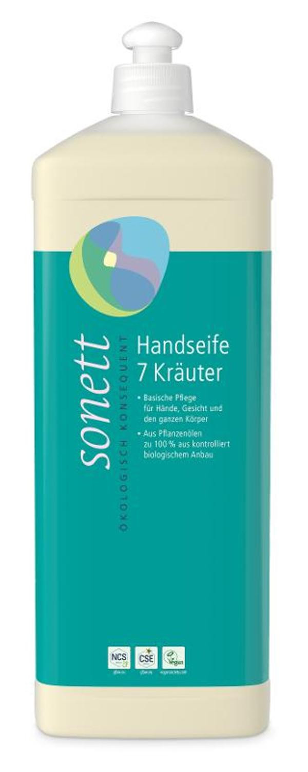 Produktfoto zu Handseife 7 Kräuter Nachfüllflasche