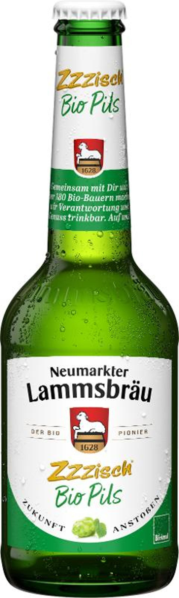 Produktfoto zu Lammsbräu Edel-Pils 0,33l