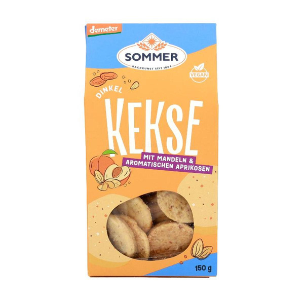 Produktfoto zu Dinkel-Mandel-Aprikosen-Kekse