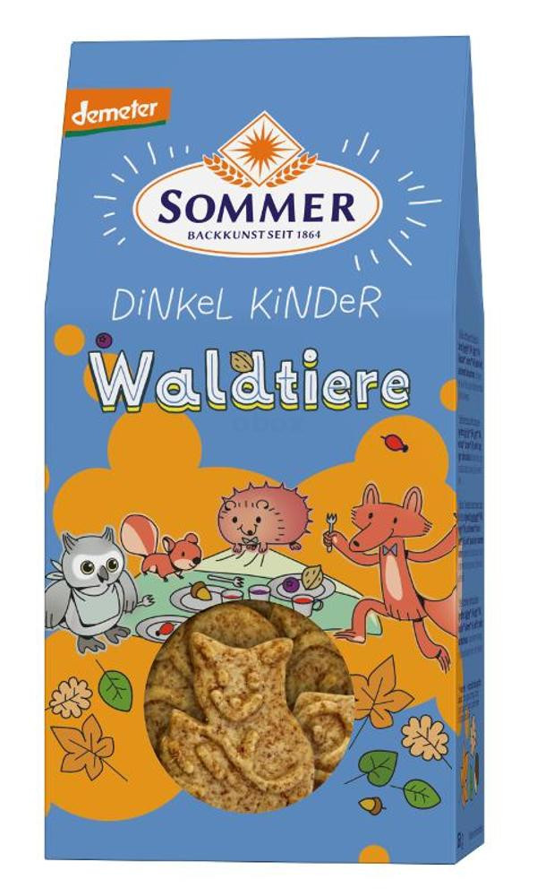 Produktfoto zu Dinkelkeks - Kinder Waldtiere