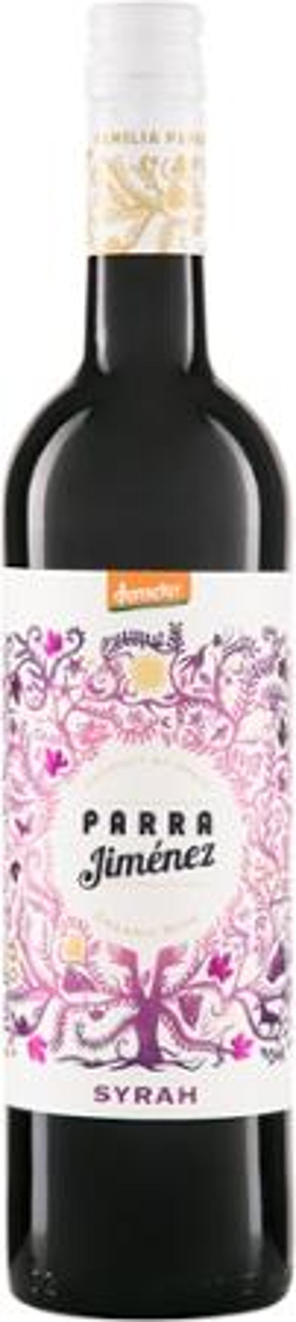 Produktfoto zu Syrah tinto Parra DO Irjimpa