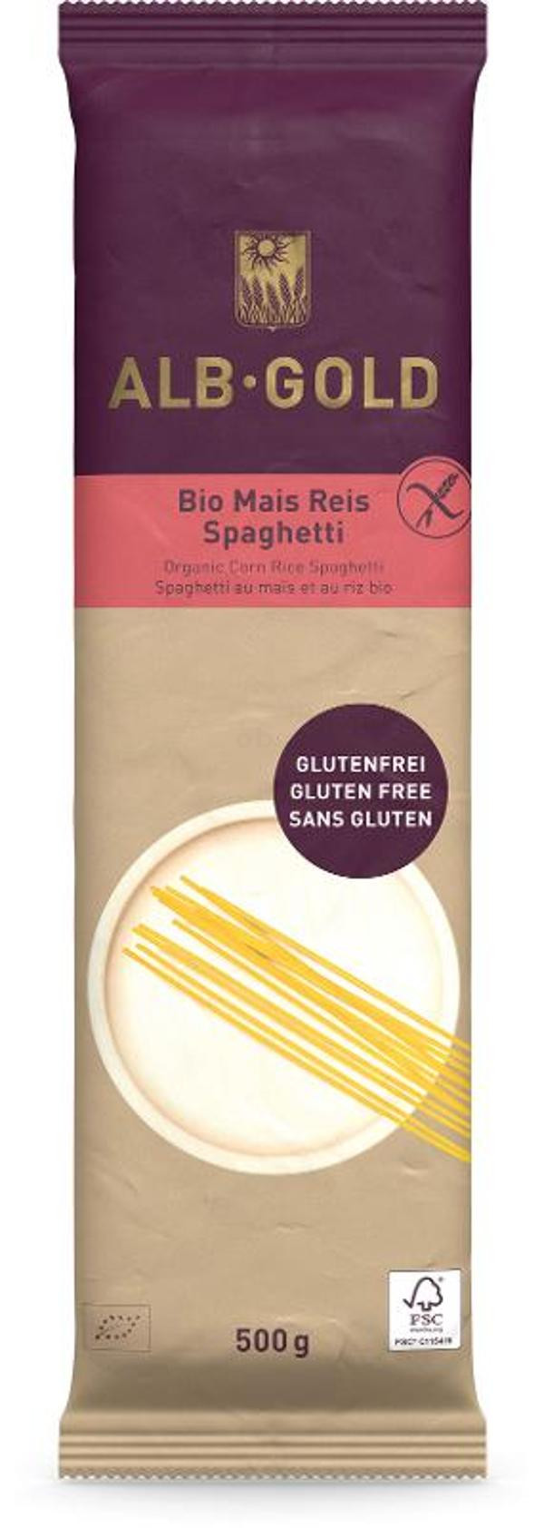 Produktfoto zu Mais-Reis Spaghetti