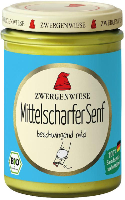 Produktfoto zu Senf mittelscharf Zwergenwiese