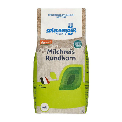 Produktfoto zu Milchreis Rundkorn weiß 1kg