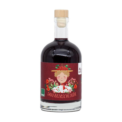 Produktfoto zu Kleine Lotte Himbeerlikör 40ml