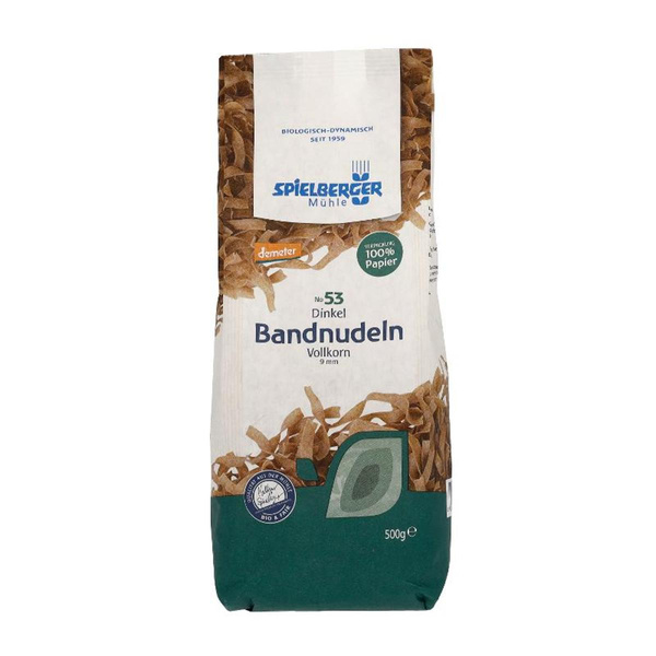 Produktfoto zu Dinkelvollkorn-Bandnudeln