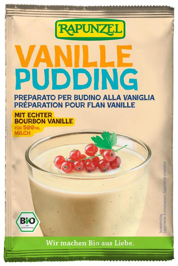 Produktfoto zu Puddingpulver Vanille Rapunzel
